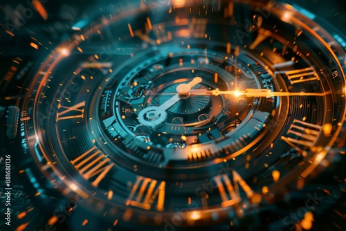 Wallpaper Mural Podcast retro time, generative AI Torontodigital.ca