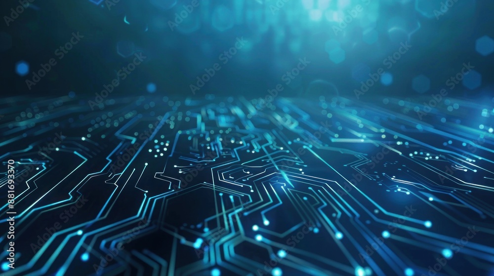 Abstract Futuristic Circuit Board Background Abstract Futuristic Circuit Board Background