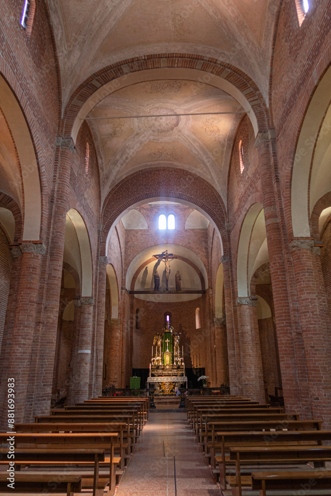 Pavia Santa Maria In Betlem church rural rock ancient