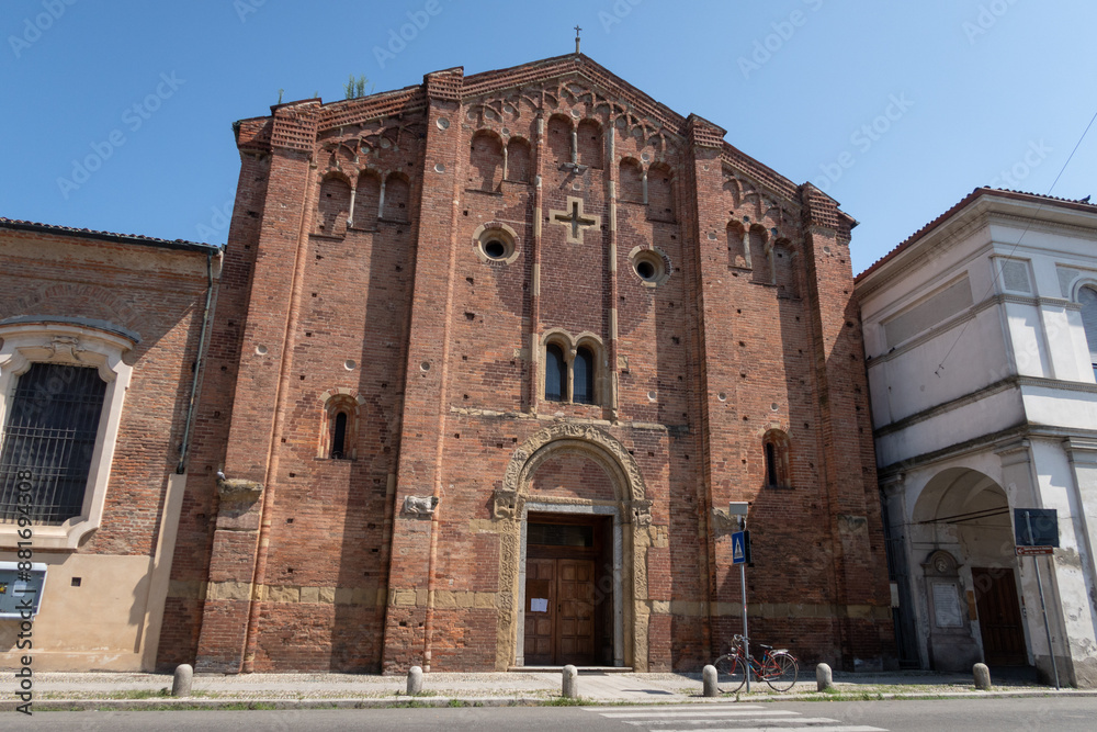 Pavia Santa Maria In Betlem church rural rock ancient