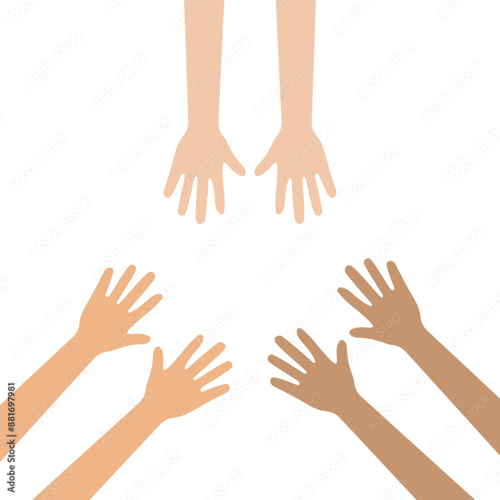 International Youth Day Circular Hand International Youth Day Circular Hand