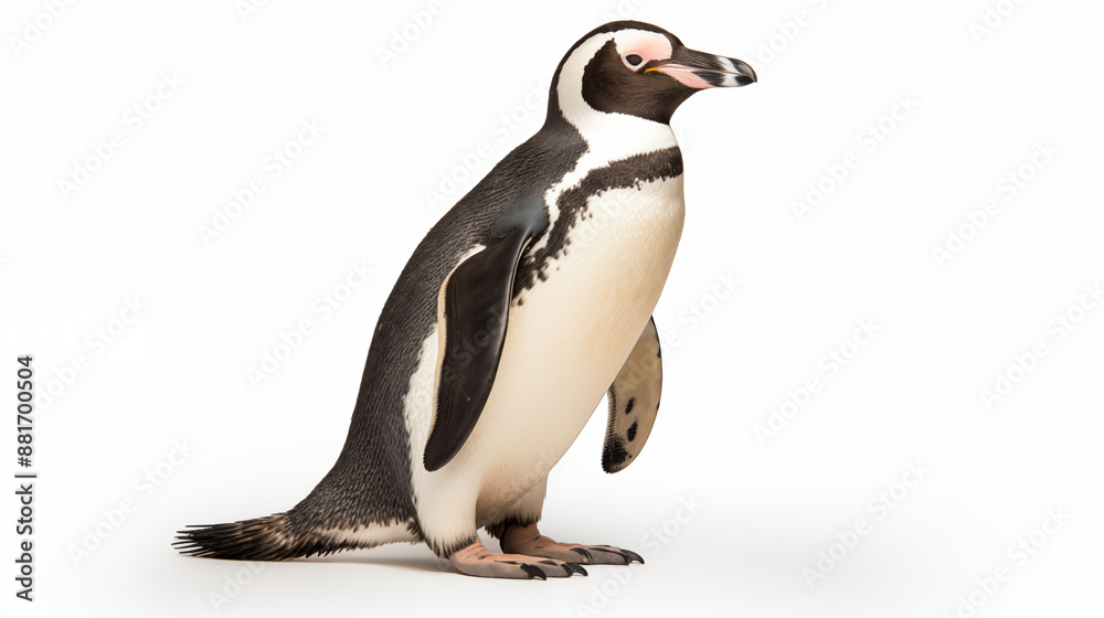 Fototapeta premium Penguin isolated on white background.