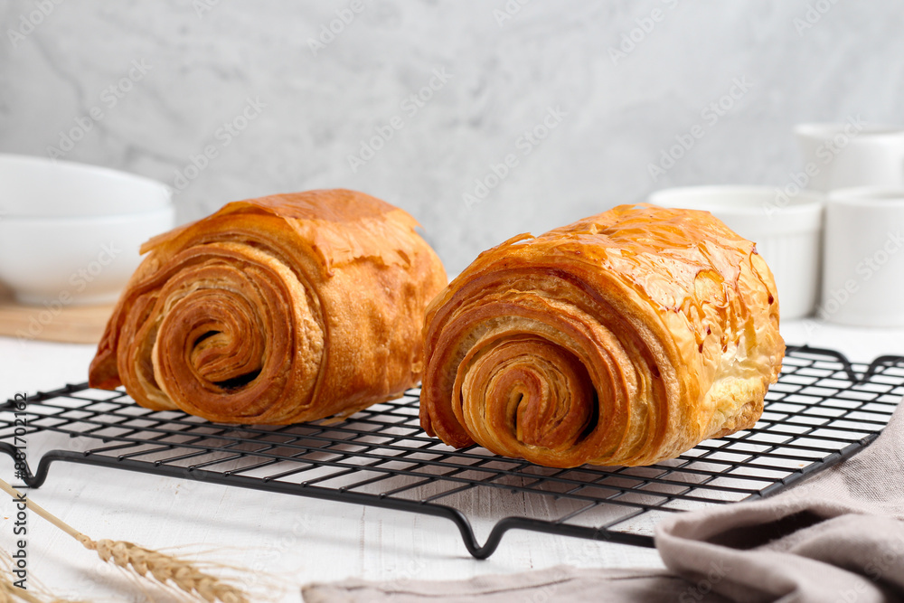 Fototapeta premium Pan au chocolate pastry. perfect for recipe, catalogue or any commercial purposes.