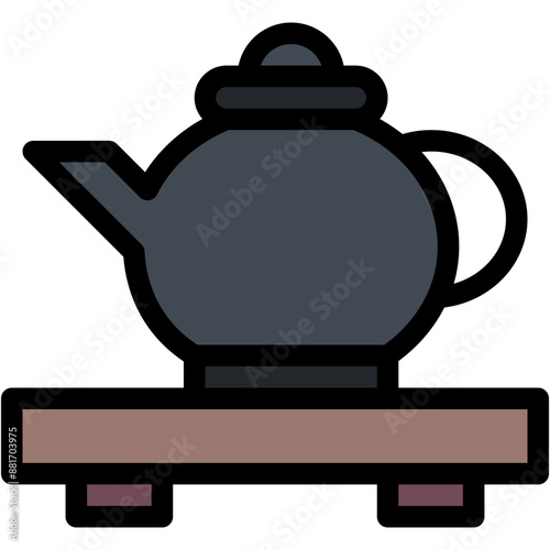 Vector Icon Tea Ceremony, Tea, Drink, Cultures, Beverage, Food, Cup