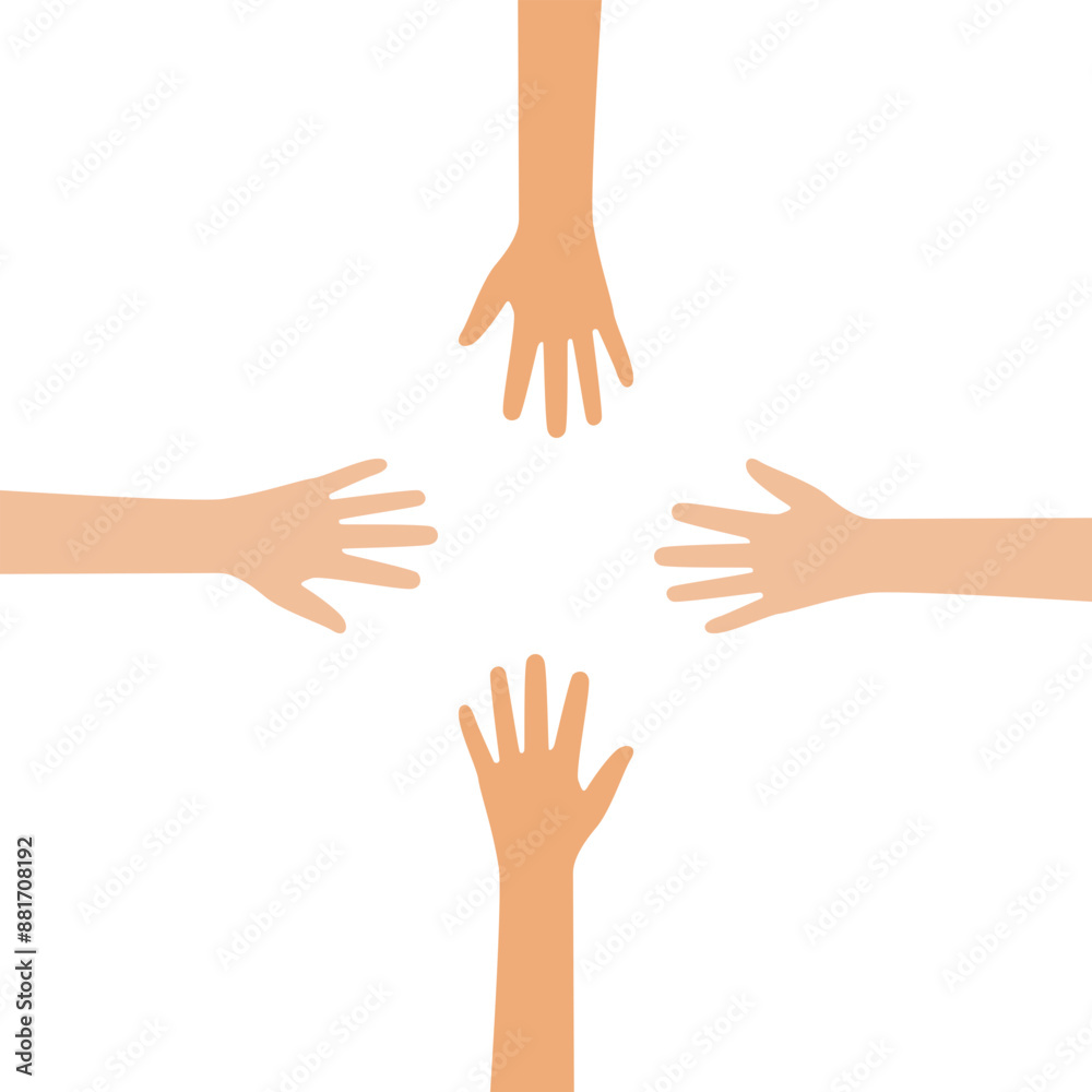 International Youth Day Circular Hand International Youth Day Circular Hand