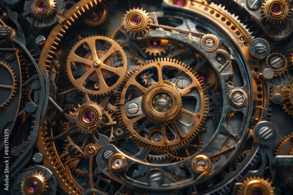 Intricate Clockwork Mechanism Intricate Clockwork Mechanism