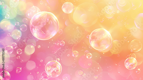 “Anime Background with Pink and Yellow Bubbles”
“Bright Pink and Yellow Anime Scene with Floating Bubbles”