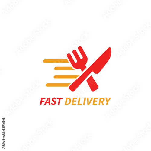 Fast Delivery online sale tag vector design 