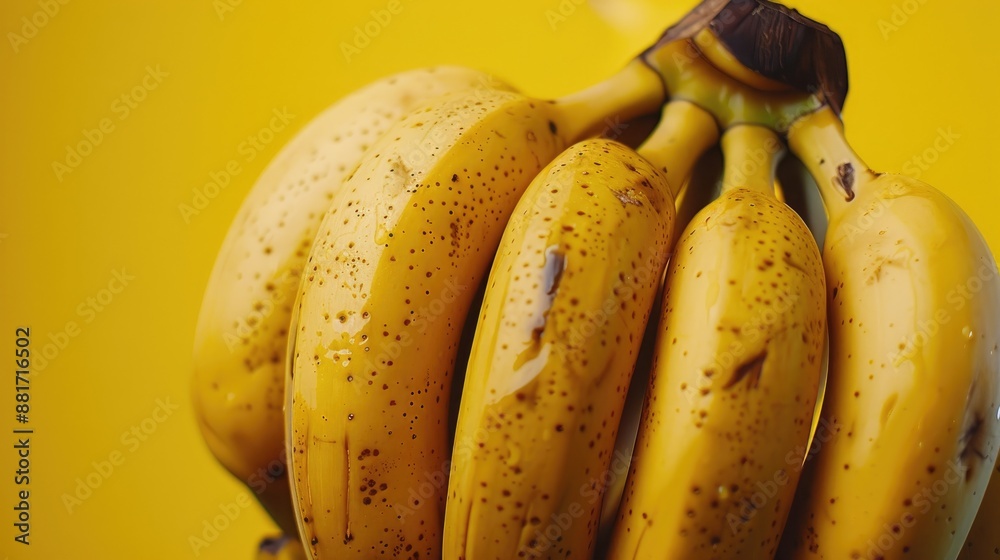 Delicious bananas filmed in the studio Delicious bananas filmed in the studio