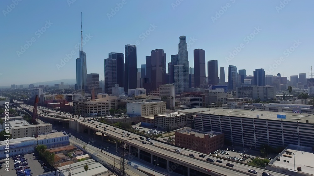 Fototapeta premium Downtown Los Angeles California