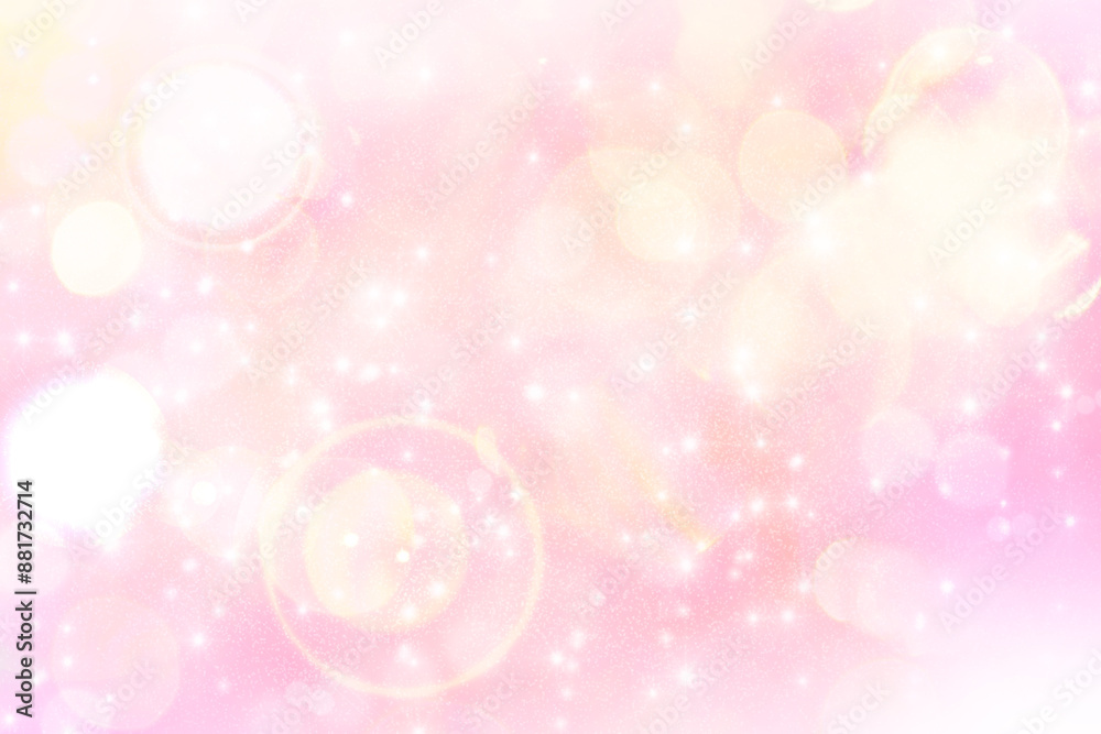 キラキラしたふんわりピンクの背景 キラキラしたふんわりピンクの背景