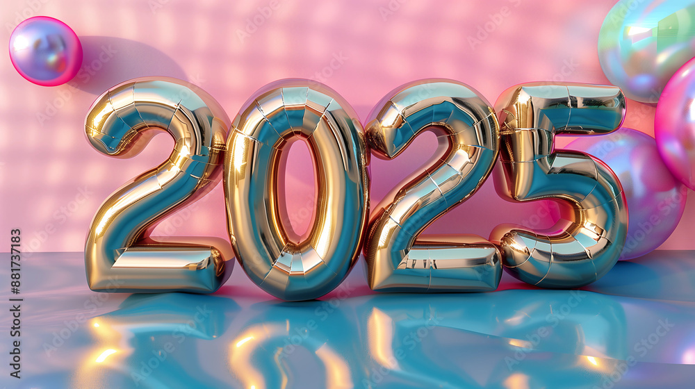 New year concept, 2025, happy new year, bokeh festive background New year concept, 2025, happy new year, bokeh festive background