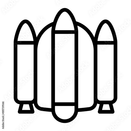 Jetpack Vector Line Icon