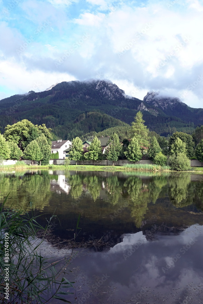 Fototapeta premium Stiftsteich bei Admont