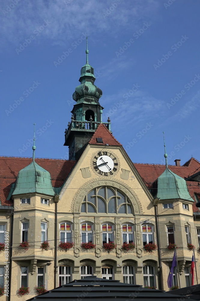 Obraz premium Rathaus in Ptuj