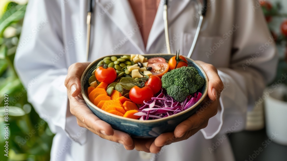Doctor Recommends Healthy Bowl of Vegetables