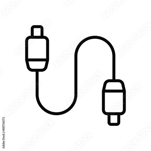Serial port vector icon