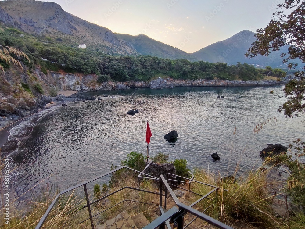 Maratea - Baia di Calavecchia prima dell'alba