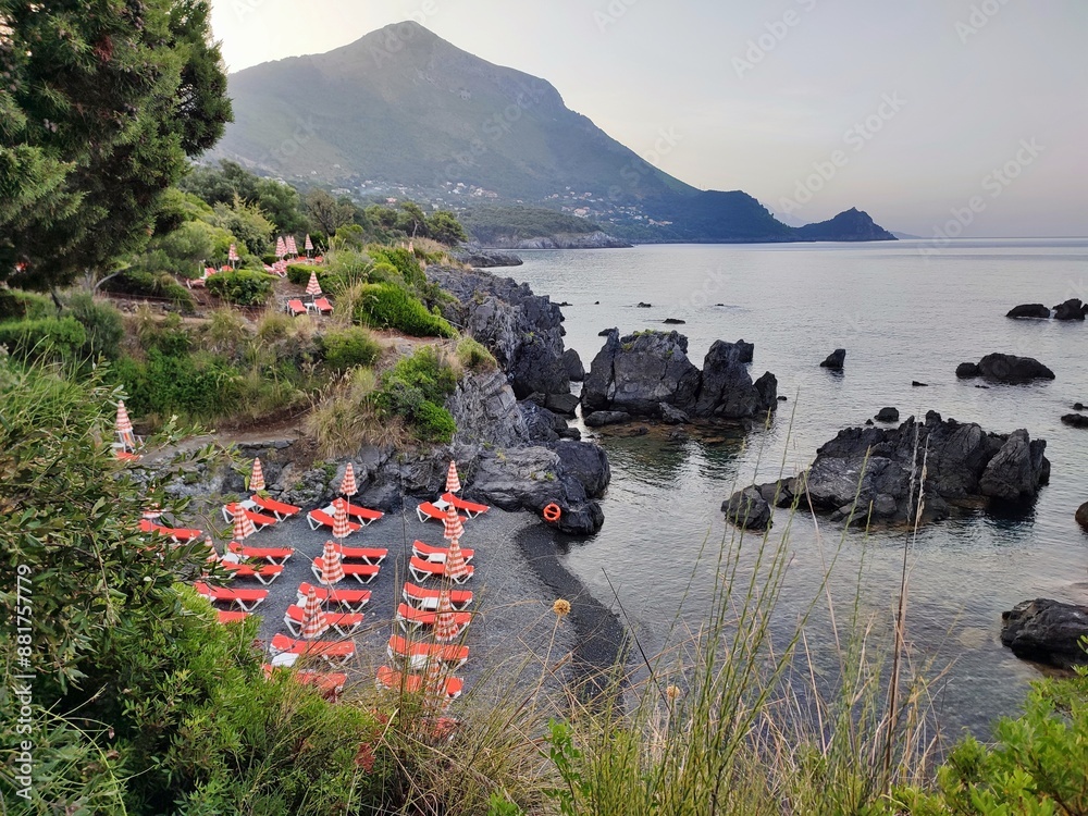 Maratea - Panorama dal Villaggio di Illicini all'alba