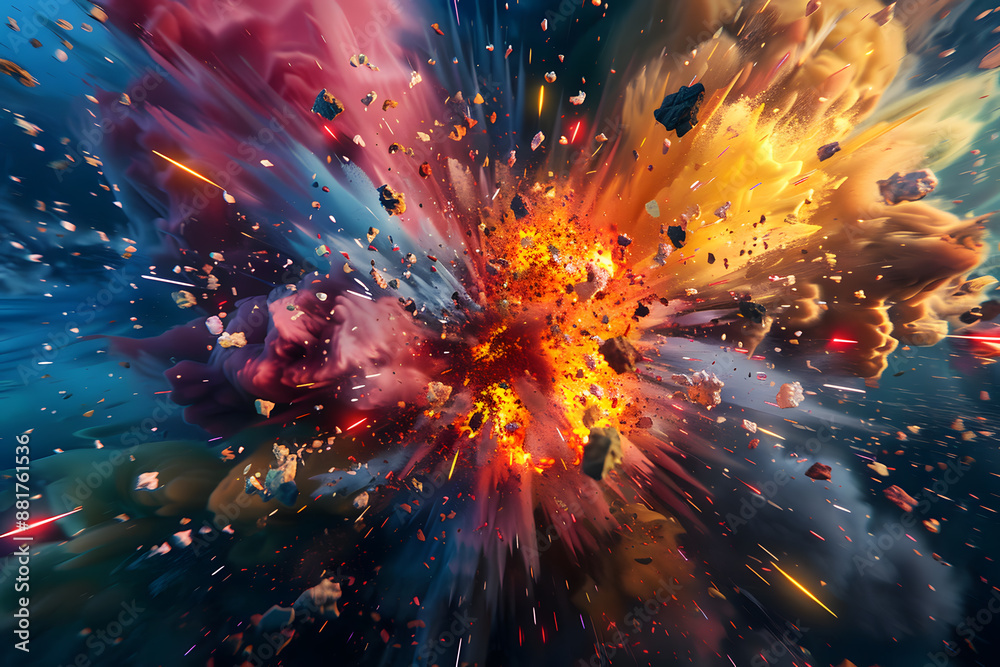 Explosion of Colors in the Sky Explosion of Colors in the Sky