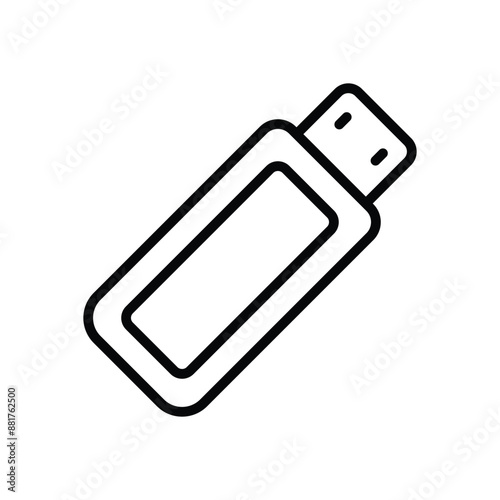 USB vector icon