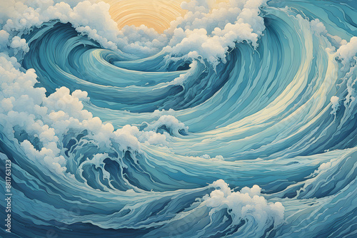 waves background