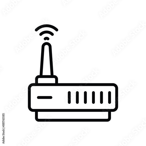 Modem vector icon