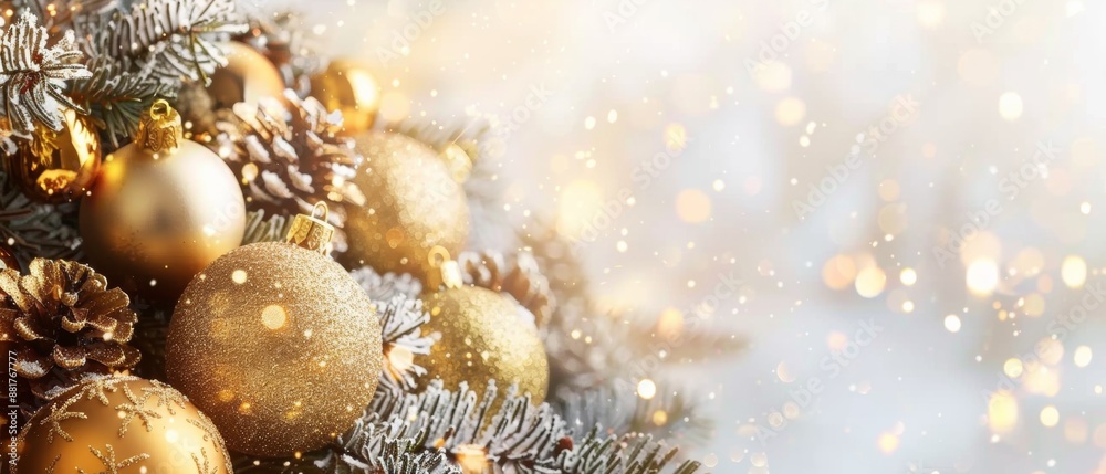 christmas decoration with balls christmas decoration with balls