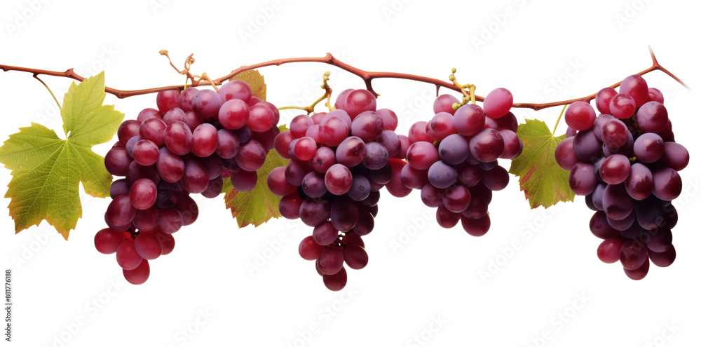 Grapevines isolated on transparent background Grapevines isolated on transparent background