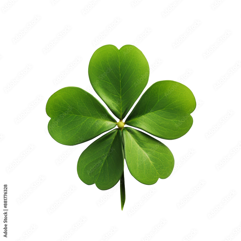 clover leaf isolated on white background clover leaf isolated on white background