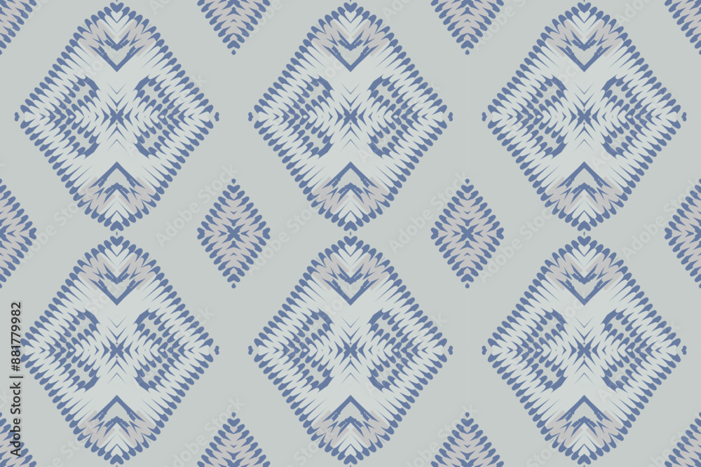 Fototapeta premium ETHNIC TRADITIONAL IKAT WITH OMBRE EFFECT INDIAN PRINTS BOHO PRINTS IN EDITABLE FILE