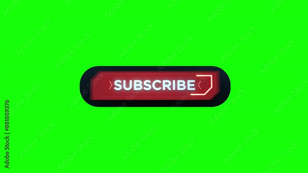 Subscribe like and bell high tech futuristic glitch click animation 4K video with transparency Green Screen and Luma Matte (black and white mask) Subscribe like and bell high tech futuristic glitch click animation 4K video with transparency Green Screen and Luma Matte (black and white mask)