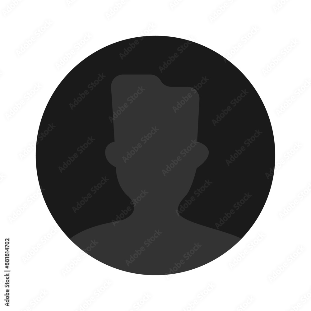 Vector flat illustration in grayscale. Avatar, user profile, person icon, gender neutral silhouette, profile picture. Suitable for social media profiles, icons, screensavers and as a template. Vector flat illustration in grayscale. Avatar, user profile, person icon, gender neutral silhouette, profile picture. Suitable for social media profiles, icons, screensavers and as a template.