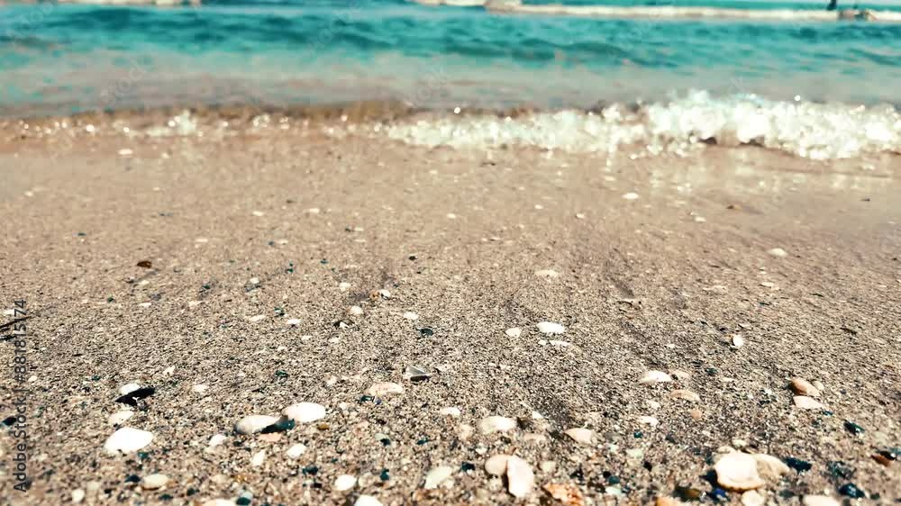 Sea waves, Venice Beach, video 4k, 60 fps Sea waves, Venice Beach, video 4k, 60 fps