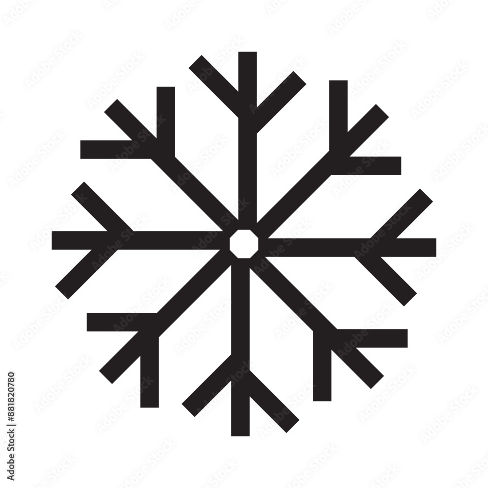snowflake, Winter snow vector icon eps 10 snowflake, Winter snow vector icon eps 10
