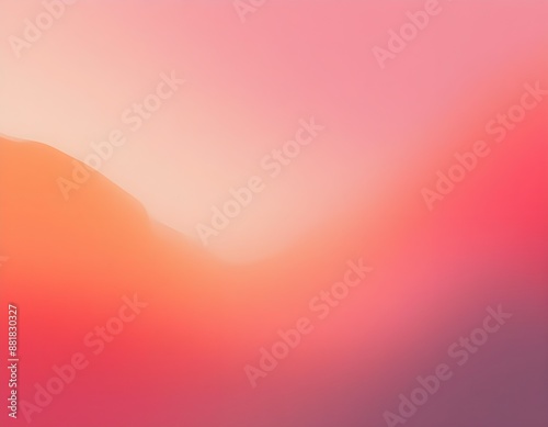 orange pink grainy gradient background retro noise texture pastel color gradients photo