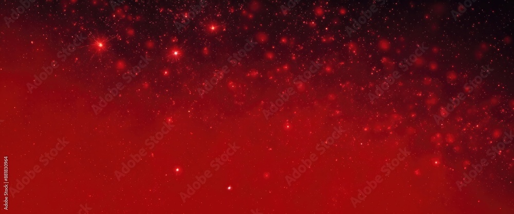 Fire embers particles over Red background, Abstract dark glitter fire particles lights Fire embers particles over Red background, Abstract dark glitter fire particles lights