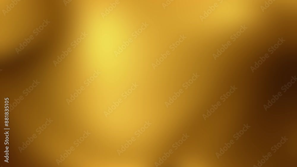 Moving abstract blurred gold background
