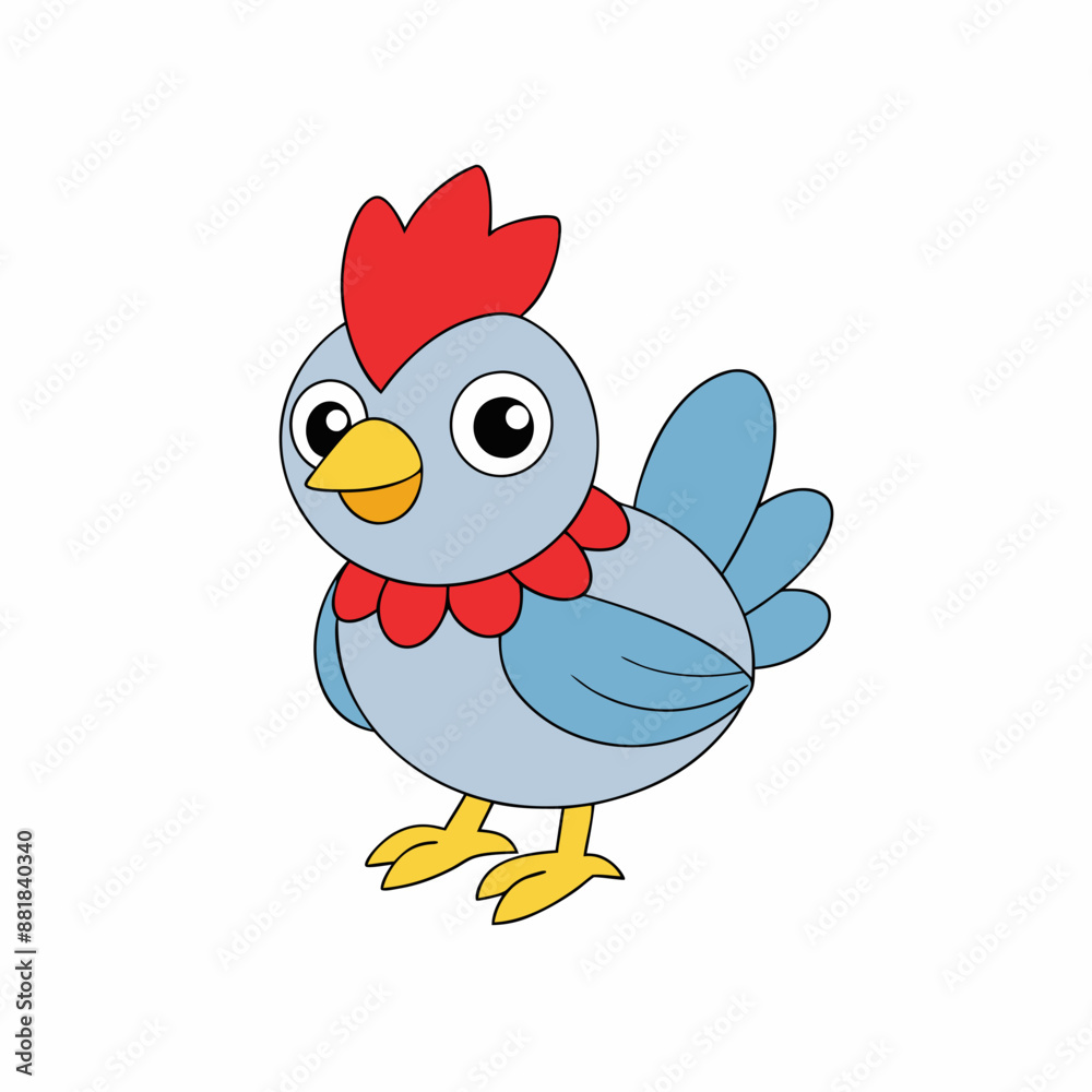 Francium hen silhouette vector art illustration on white background Francium hen silhouette vector art illustration on white background