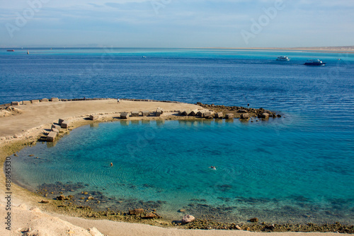 view of the beach