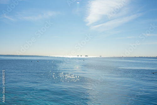 boat on the sea