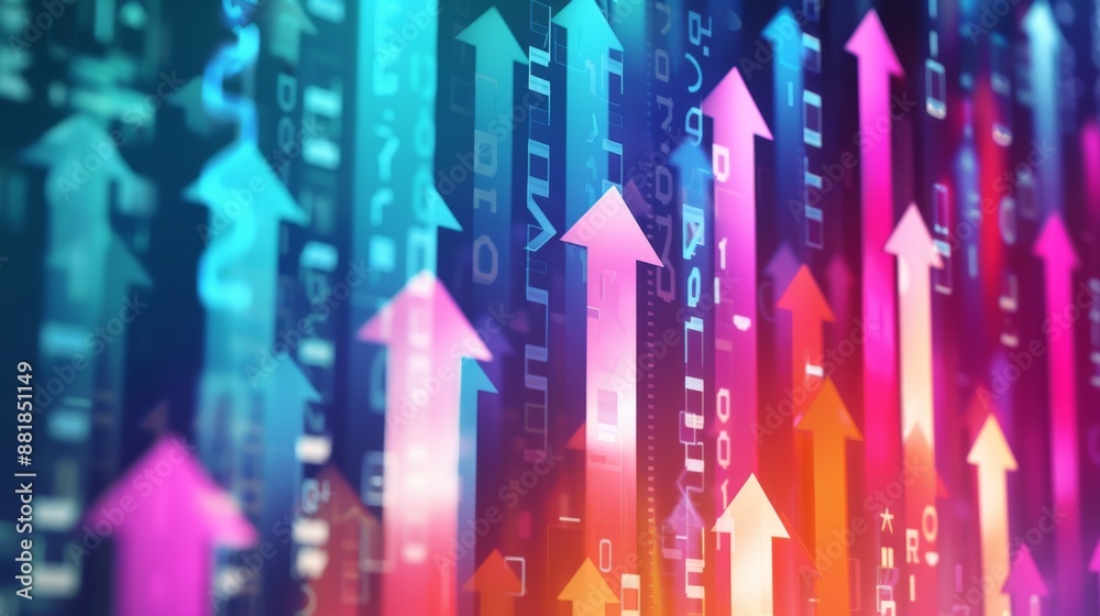 Dynamic bar charts economic growth. Animated bar charts, cityscape silhouette, financial success. Dynamic bar charts economic growth. Animated bar charts, cityscape silhouette, financial success.