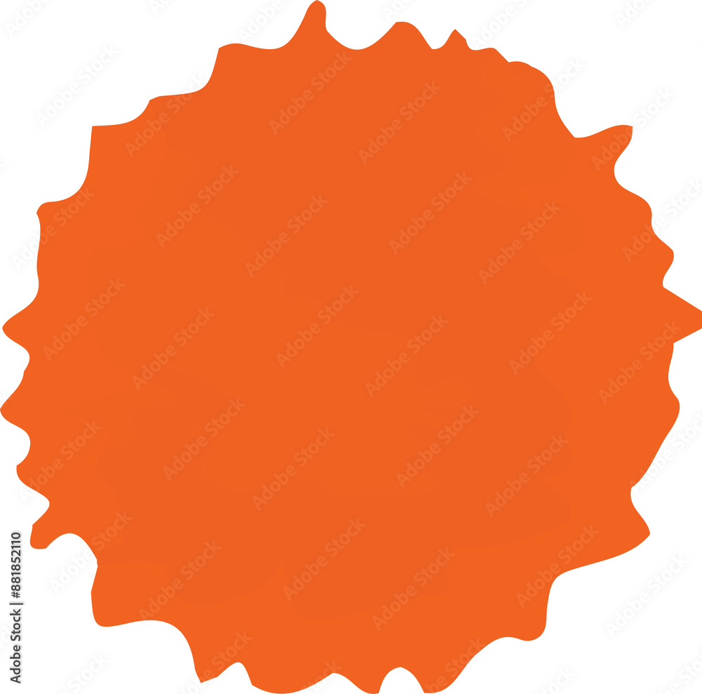 Bright Orange Ink spot. Juicy Orange Ink for Holi festival of colors Bright Orange Ink spot. Juicy Orange Ink for Holi festival of colors