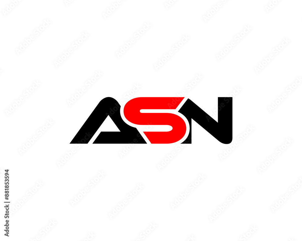 Obraz premium asn logo