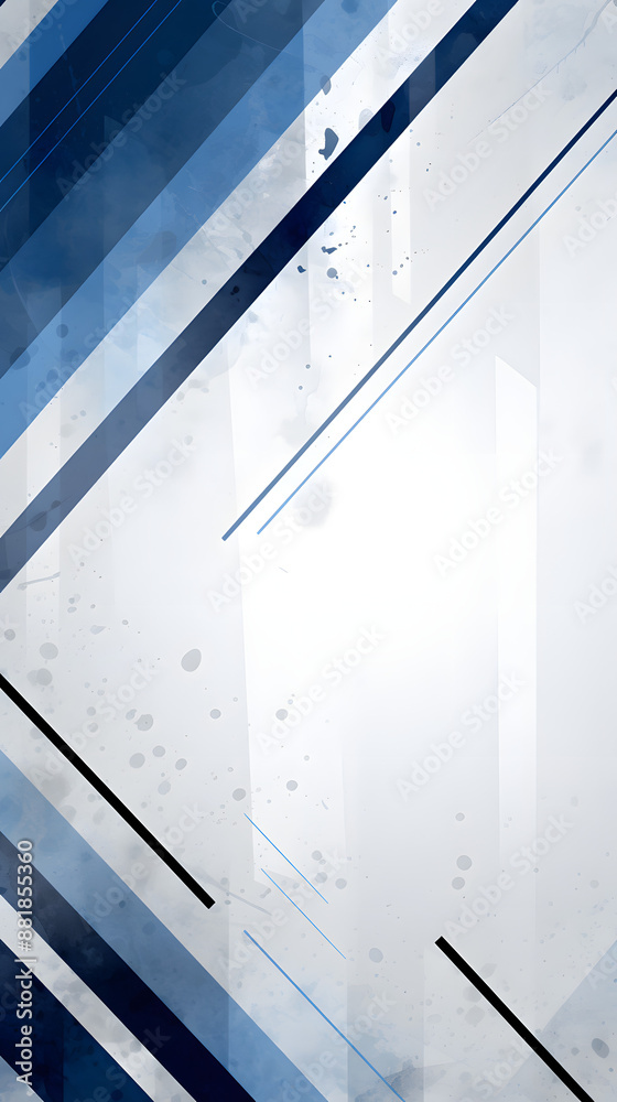 Obraz premium Digital technology blue and white stripes business wallpaper abstract poster mobile background