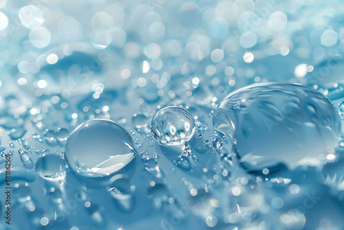 Wallpaper Mural Ethereal Symmetry: Translucent Droplets and Smooth Curves in Gentle Light Torontodigital.ca