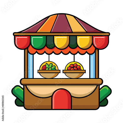 A Delicious Mexican Food Vector Illustration
