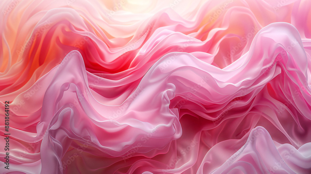 Dreamy pink gradient with flowing organic shapes, nostalgic background. Dreamy pink gradient with flowing organic shapes, nostalgic background.