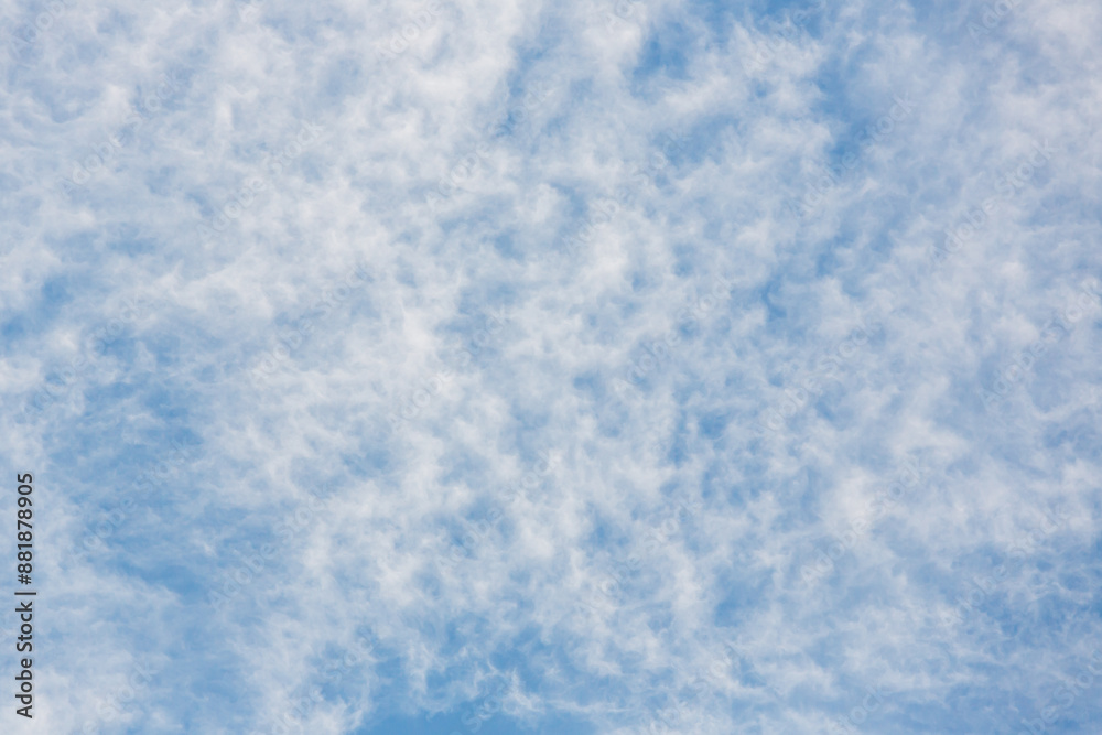 Altocumulus clouds in the blue sky at sunny day ,Blue Sky Background with White Clouds,vast blue sky,little puffy clouds. Altocumulus clouds in the blue sky at sunny day ,Blue Sky Background with White Clouds,vast blue sky,little puffy clouds.