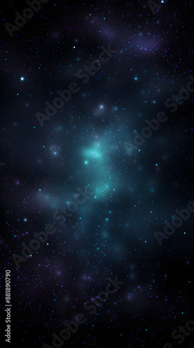 
Digital dark green glitter starry sky abstract graphic poster mobile phone background

